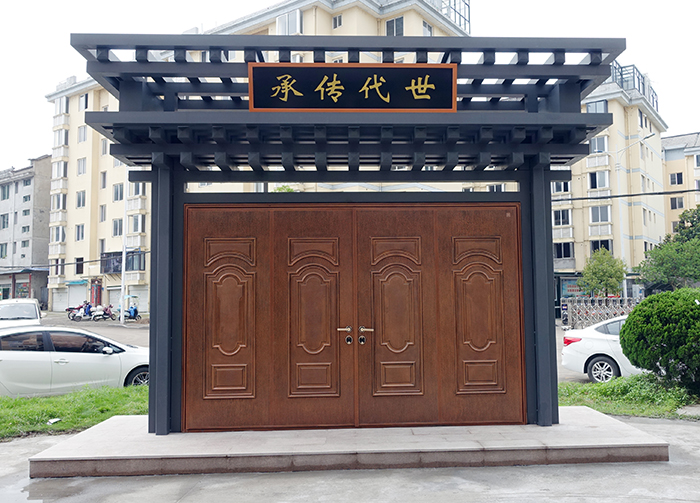 如何甄选一樘品质好的铸铝门(1)
